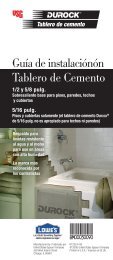 Installation Cement Bo GuÃ­a de instalaciÃ³nÃ³n Tablero de Cemento