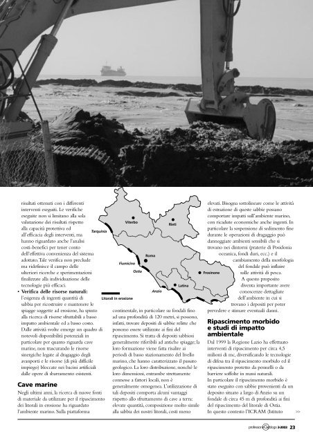 Leggi tutto... - Ordine dei Geologi del Lazio