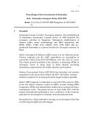 Karnataka Aerospace Policy 2012-2022 Read - Karnataka industry