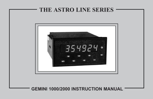 gemini easy 3 remote control manual