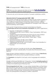 Jahresbericht Frauengemeinschaft 2005/2006 - Fg-schuepfheim.ch