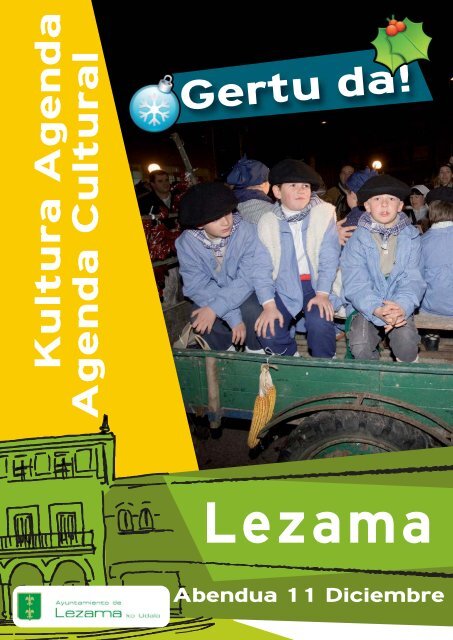 Agenda Cultural Diciembre - Lezamako Udala