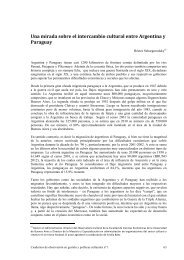 Una mirada sobre el intercambio cultural entre Argentina y Paraguay