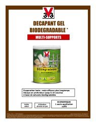 FT Decapant biodegradable V33 v25112010 - Peintures V33