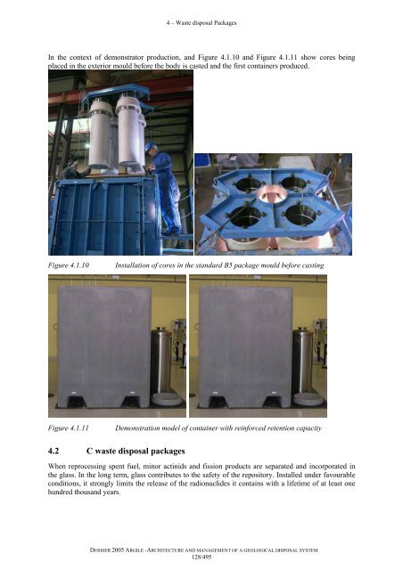 Architecture and management of a geological repository - Andra