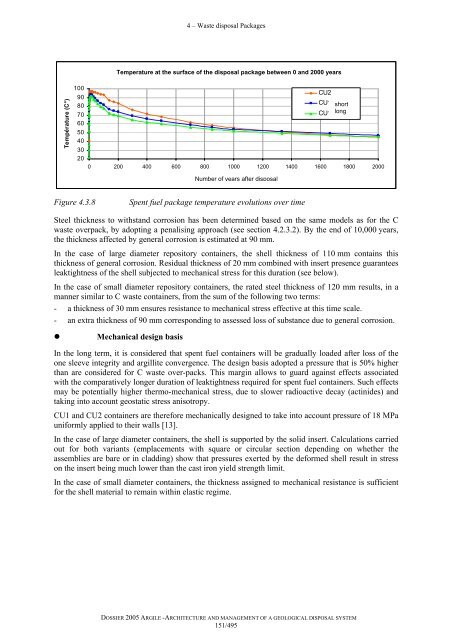 Architecture and management of a geological repository - Andra