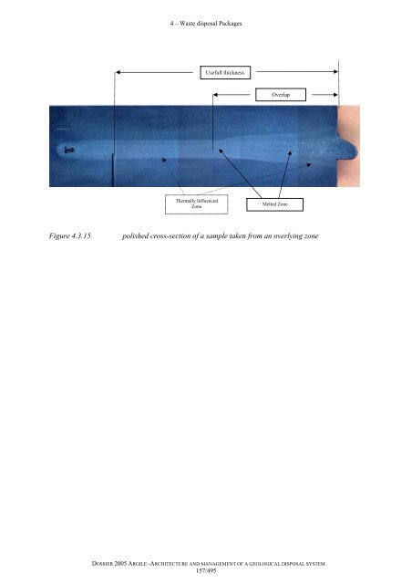 Architecture and management of a geological repository - Andra