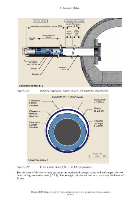 Architecture and management of a geological repository - Andra