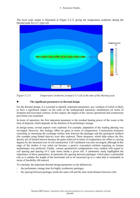 Architecture and management of a geological repository - Andra