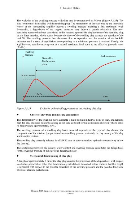 Architecture and management of a geological repository - Andra