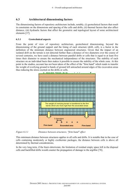 Architecture and management of a geological repository - Andra