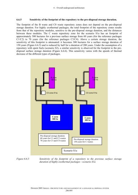 Architecture and management of a geological repository - Andra