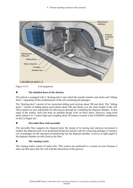 Architecture and management of a geological repository - Andra