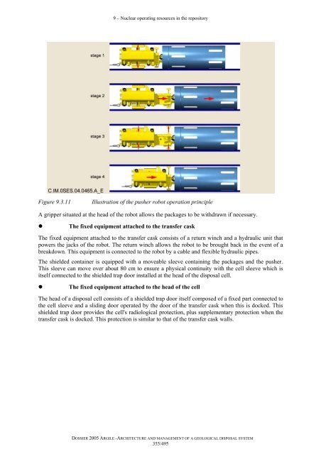 Architecture and management of a geological repository - Andra