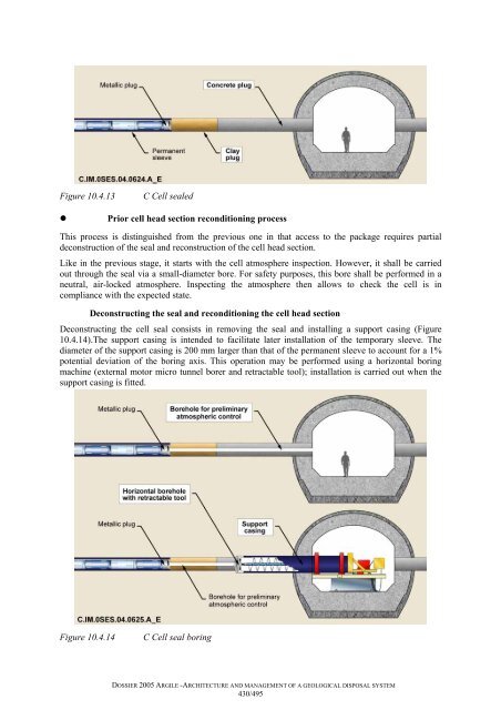 Architecture and management of a geological repository - Andra