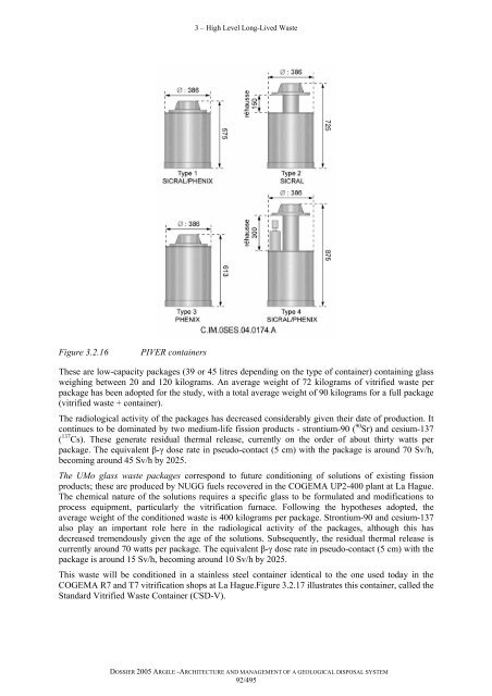 Architecture and management of a geological repository - Andra