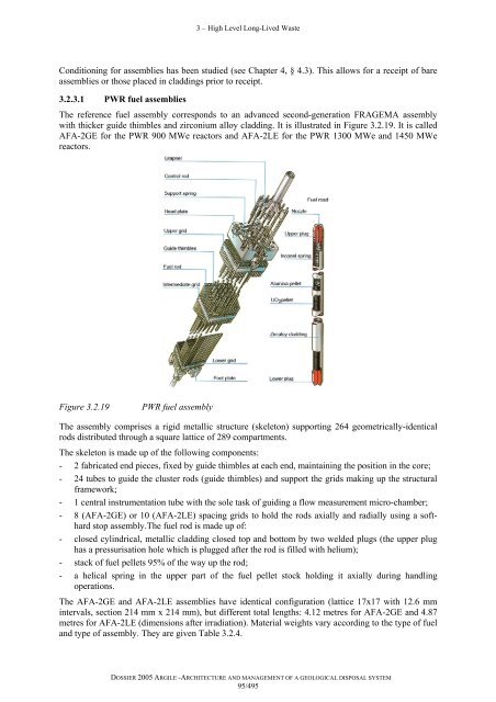 Architecture and management of a geological repository - Andra