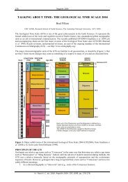 the geological time scale 2004 - CRC LEME