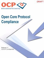 OCP Compliance 3.1 - OCP-IP