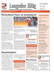Ausgabe vom 02. November 2012 [PDF, 1.00 MB] - Gemeinde Lengwil