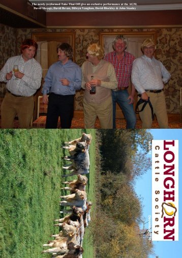 Newsletter No. 70: December 2010 - Longhorn Cattle Society