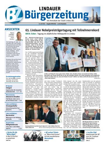 11.07.2015 Lindauer Bürgerzeitung