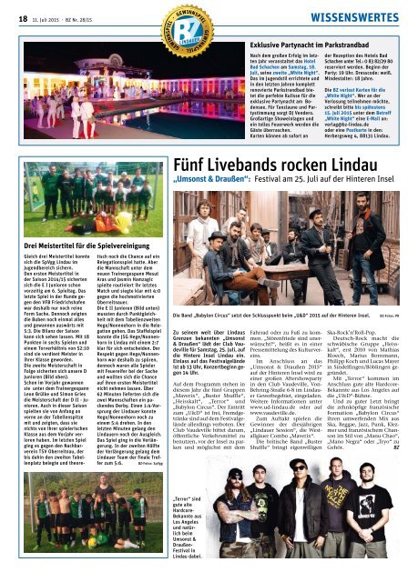 11.07.2015 Lindauer Bürgerzeitung