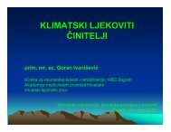 Klimatski ljekoviti Äinitelji (Goran IvaniÅ¡eviÄ, KBC Zagreb)