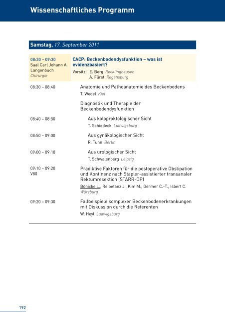 Download Hauptprogramm DGVS 2011