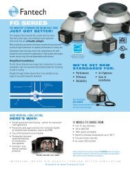 FG Fan Catalog (PDF file) - HVACQuick