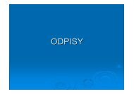 ODPISY