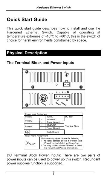 EX33000 Manual - EtherWAN