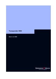 Transponder 3064 - SimonsVoss Technologies AG