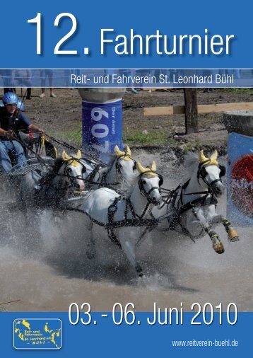 12. Fahrturnier - Reit- und Fahrverein Bühl eV