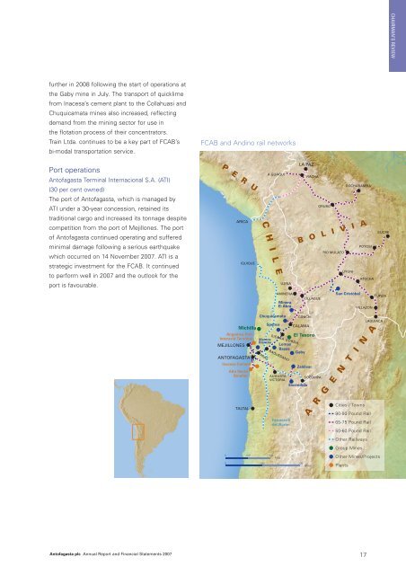 Annual Report 2007 - Antofagasta plc