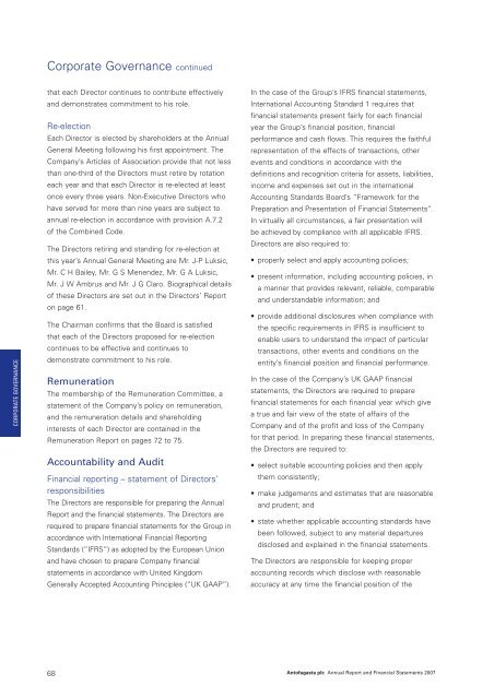 Annual Report 2007 - Antofagasta plc