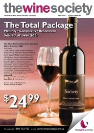 The Total Package - The Wine Society