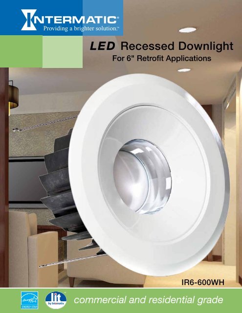 LED Recessed Downlight - LED Lighting