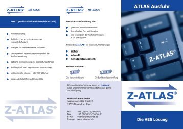 ATLAS Ausfuhr - MHP Solution Group