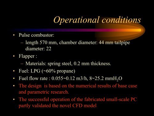 Basics of Pulse Combustion Technology