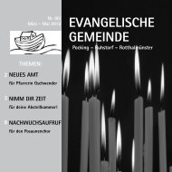 X Ihr Gemeindebrief 1 – 2012 Osterrätsel - Pocking evangelisch