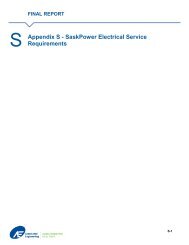 Appendix S - SaskPower Electrical Service Requirements