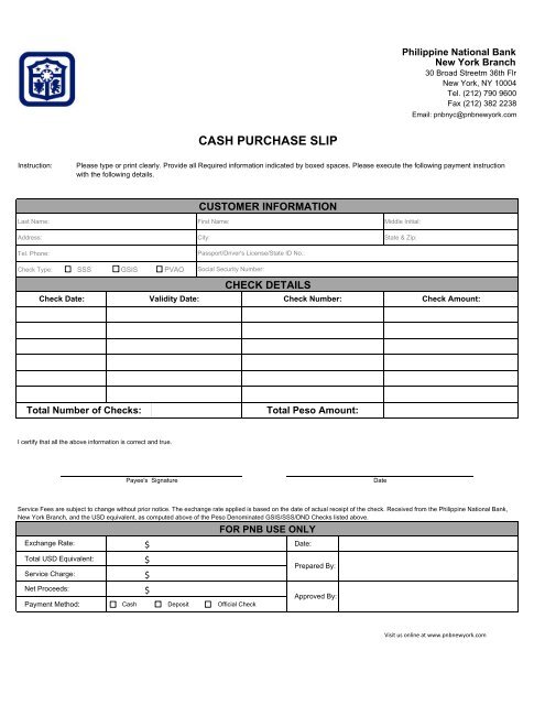 Copy Of Penckapp Xlsx Philippine National Bank