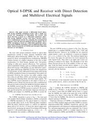 Optical 8-DPSK and Receiver with Direct Detection and Multilevel ...