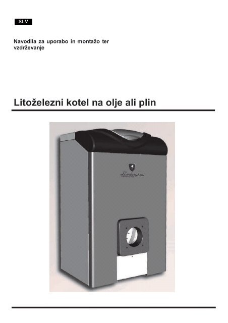 LitoÅ¾elezni kotel na olje ali plin - Seltron