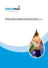 Charges Scheme 2013-14 (as published 19-02-13) - Affinity Water