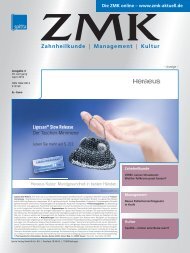 Ausgabe 4/2013 - ZMK-Aktuell