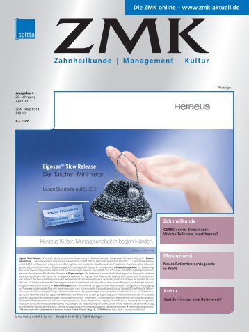 Ausgabe 4/2013 - ZMK-Aktuell