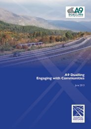 A9 Dualling Engaging with Communities - Transport Scotland