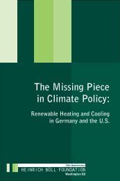 The Missing Piece in Climate Policy - Heinrich BÃ¶ll Foundation